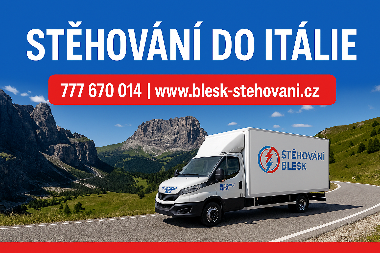 Stěhování do Itálie – s námi bez starostí a komplikací